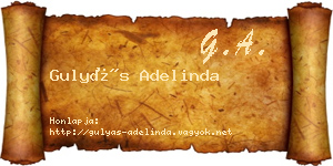 Gulyás Adelinda névjegykártya